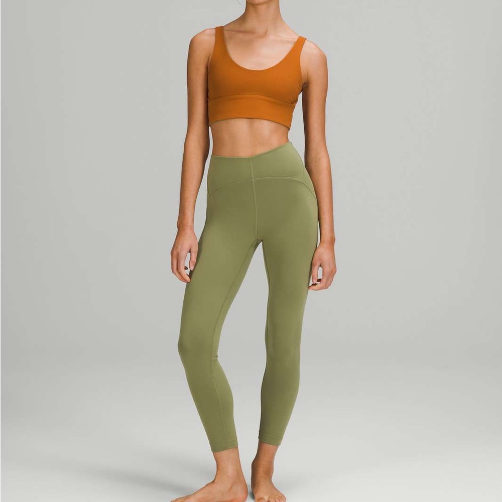 Lululemon green instill leggings size 8